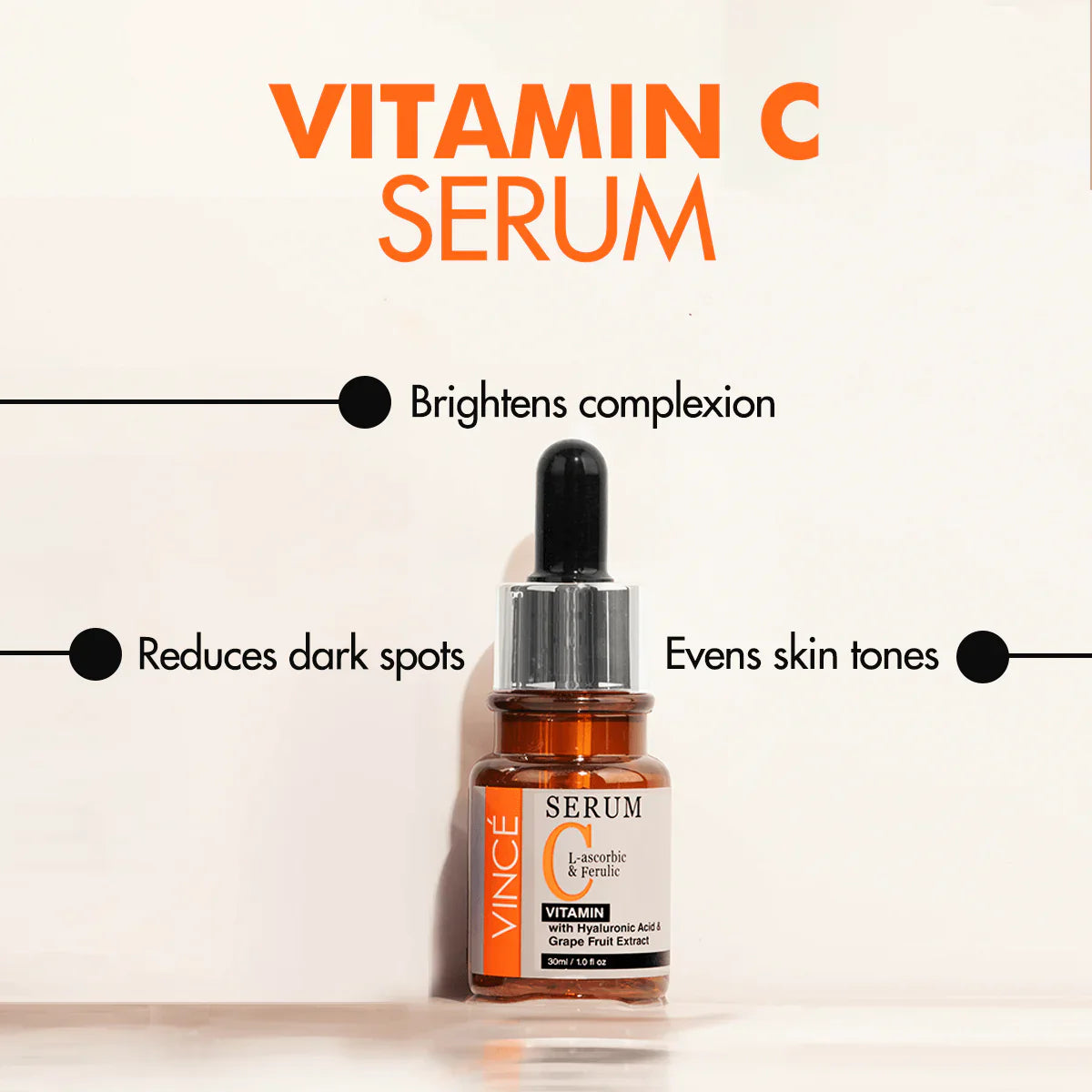 VINCE Vitamin C Serum – Brightening & Anti-Aging Formula