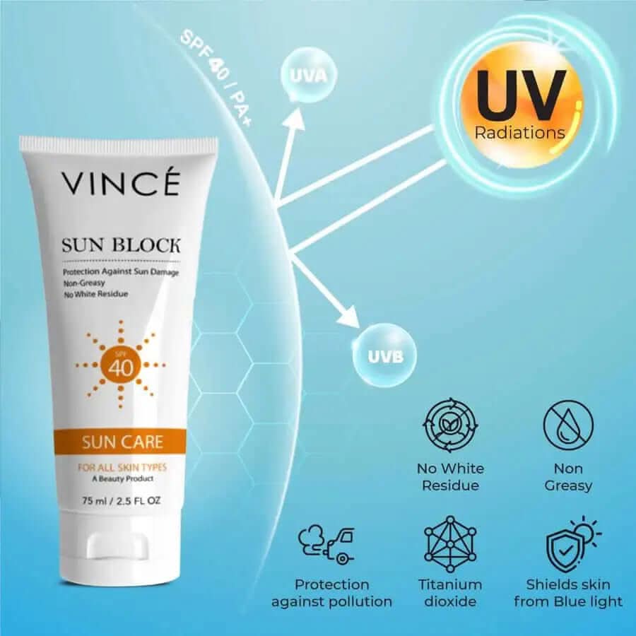 Vince Sunblock SPF 40 – 100 ml