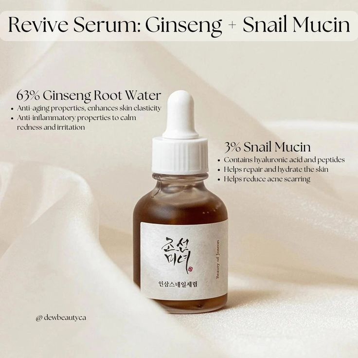 Beauty Of Joseon Revive Serum Ginseng + Snail Mucin - 30ml