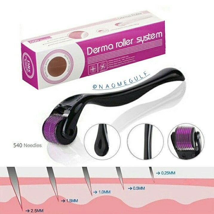 Derma Roller 540 Titanium Needle (0.5mm)